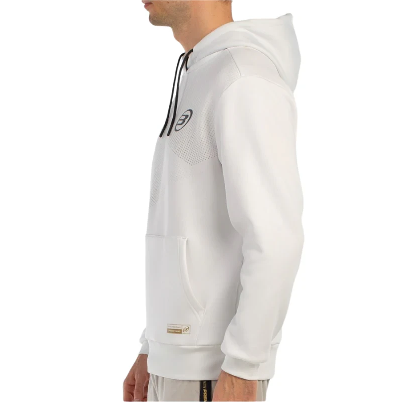 Sweat-Shirt Bullpadel BAQUE Premier padel blanc