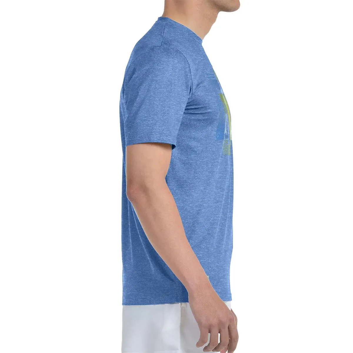 T-Shirt Bullpadel Bebas Bleu