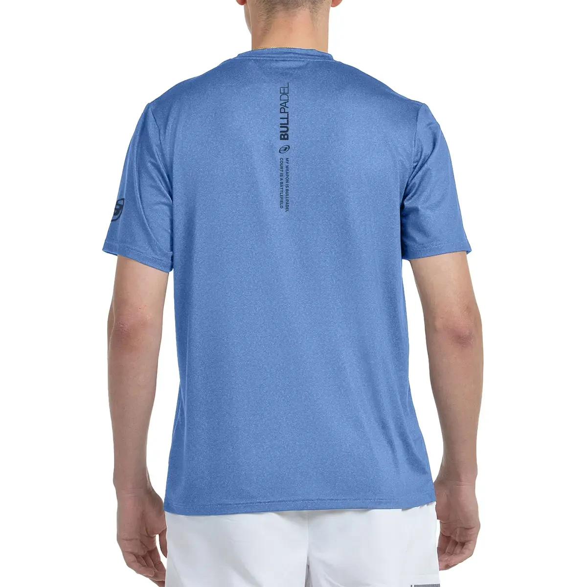 T-Shirt Bullpadel Bebas Bleu