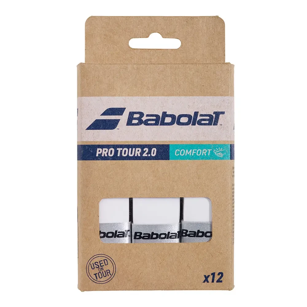 Surgrip Babolat Pro tour 2.0 Blanc x12