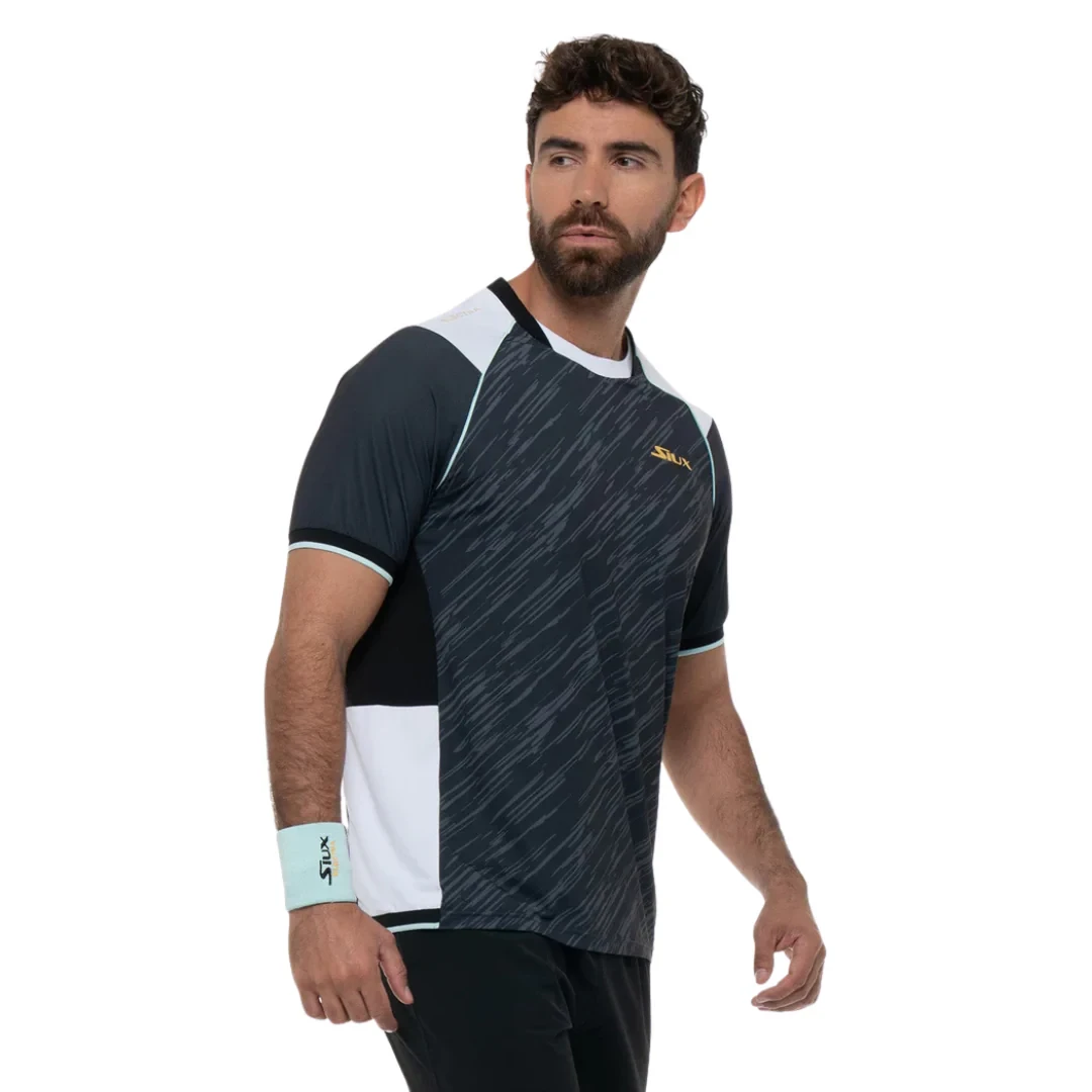 T shirt Siux Electra Stupa noir