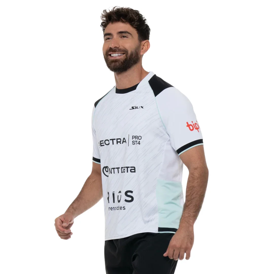 T shirt Siux Electra Stupa blanc