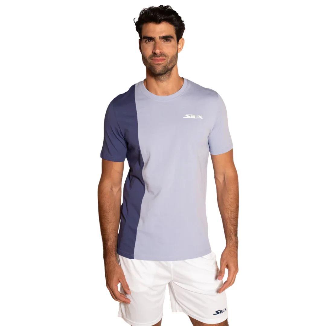 T-shirt Siux Court bleu