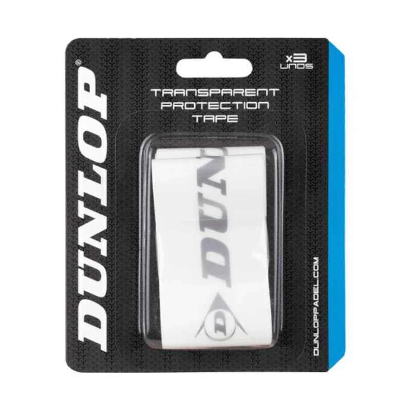 Protecteur de raquette Dunlop Transparent x3
