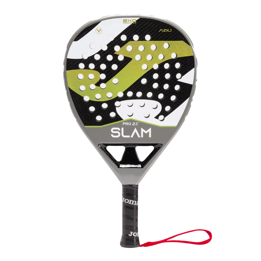 Raquette de padel Raquette de padel Slam Pro gris clair noir