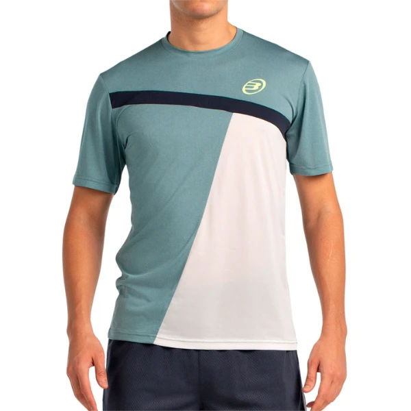 T-shirt Bullpadel Llega Bleu Vert Vigore