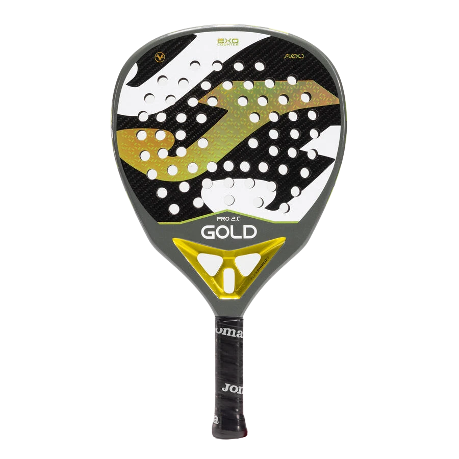 Raquette de padel Gold Pro noir or