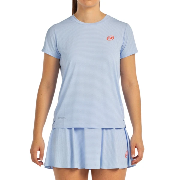 T-shirt Femme Bullpadel Chamuy Bleu Ciel