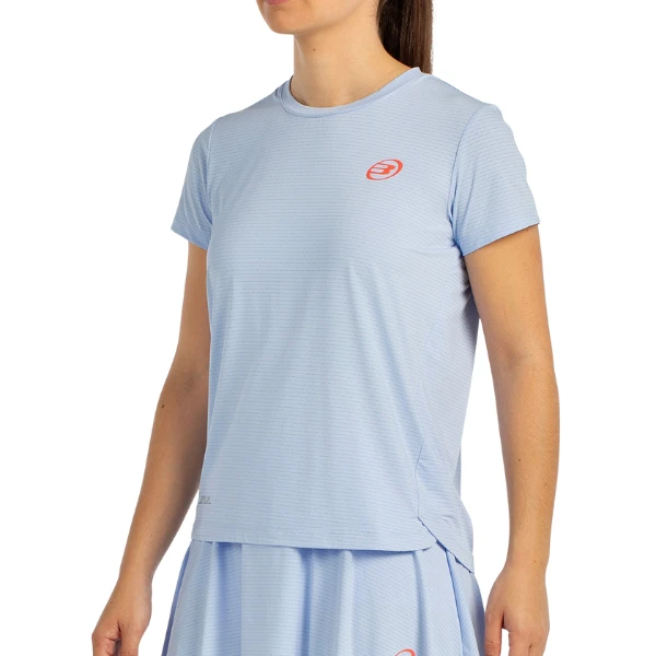 T-shirt Femme Bullpadel Chamuy Bleu Ciel
