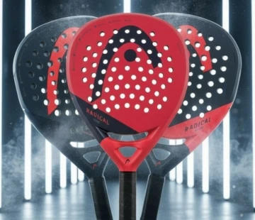 Illustration pack Raquettes de padel head radical