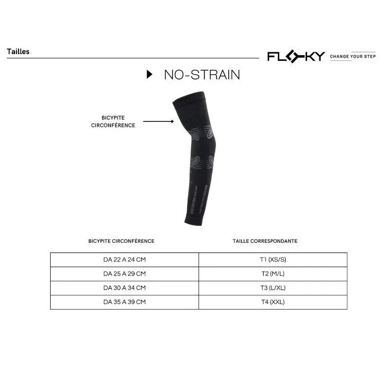 Manchons FLOKY No-Strain Tokyo Violet Fuchsia