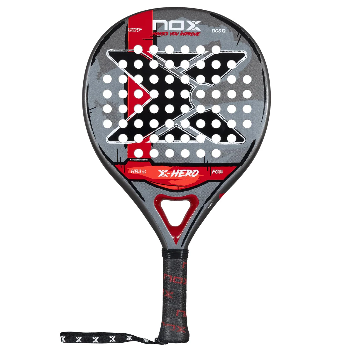 Raquette de padel NOX X-Hero Rouge 2026