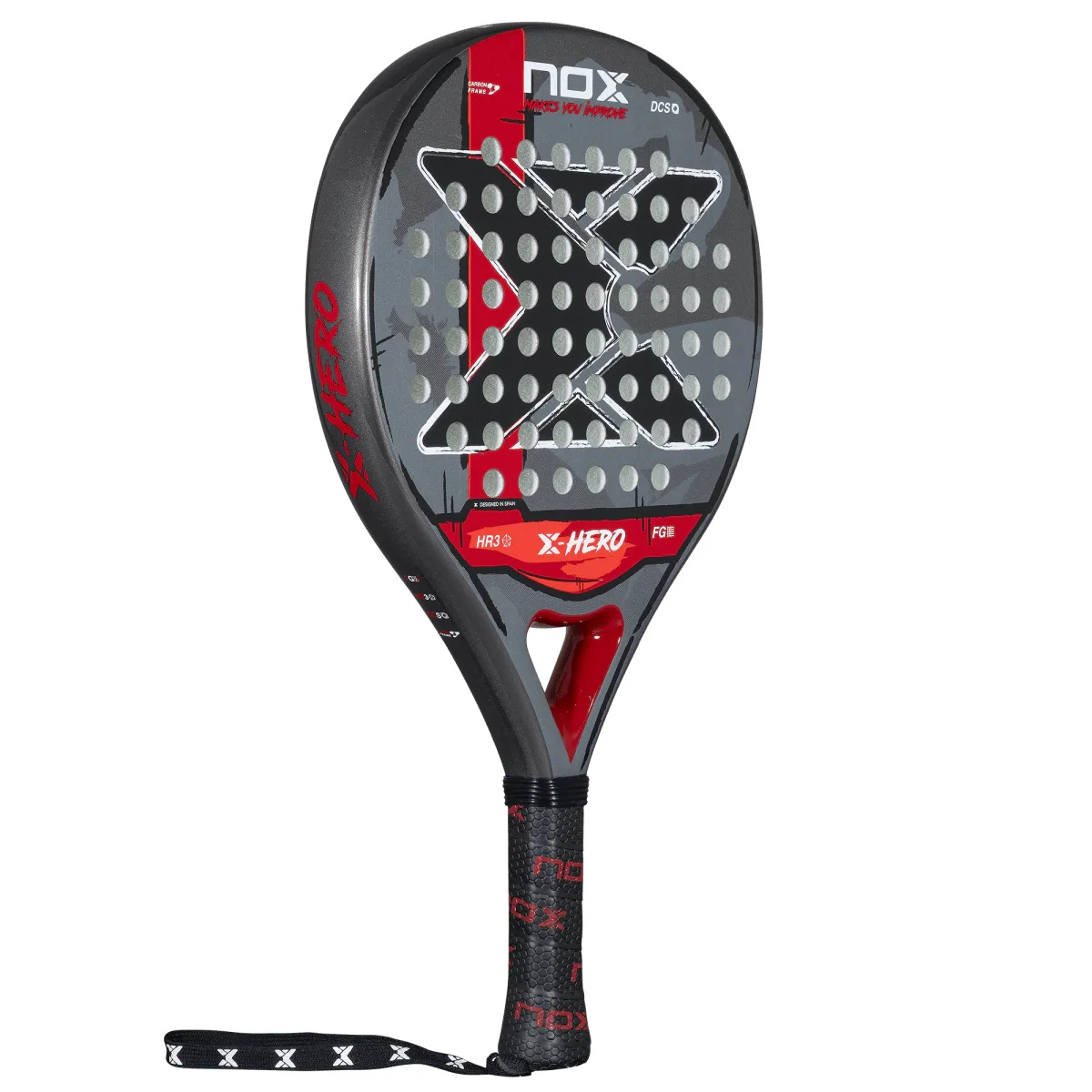 Raquette de padel NOX X-Hero Rouge 2026