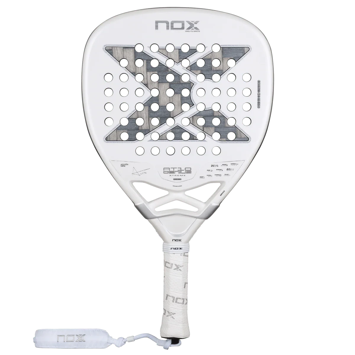 Raquette de padel NOX AT10 Genius Attack 12K Alum Xtrem 2026