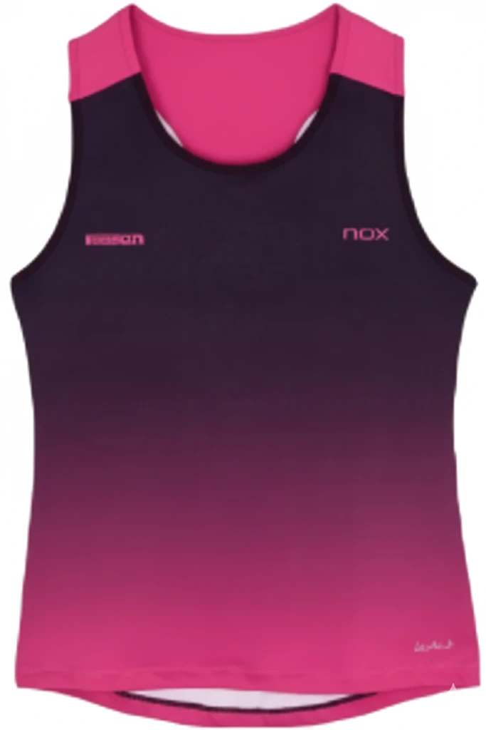 Débardeur Nox Femme Pro Mûre-Rose Dégradé