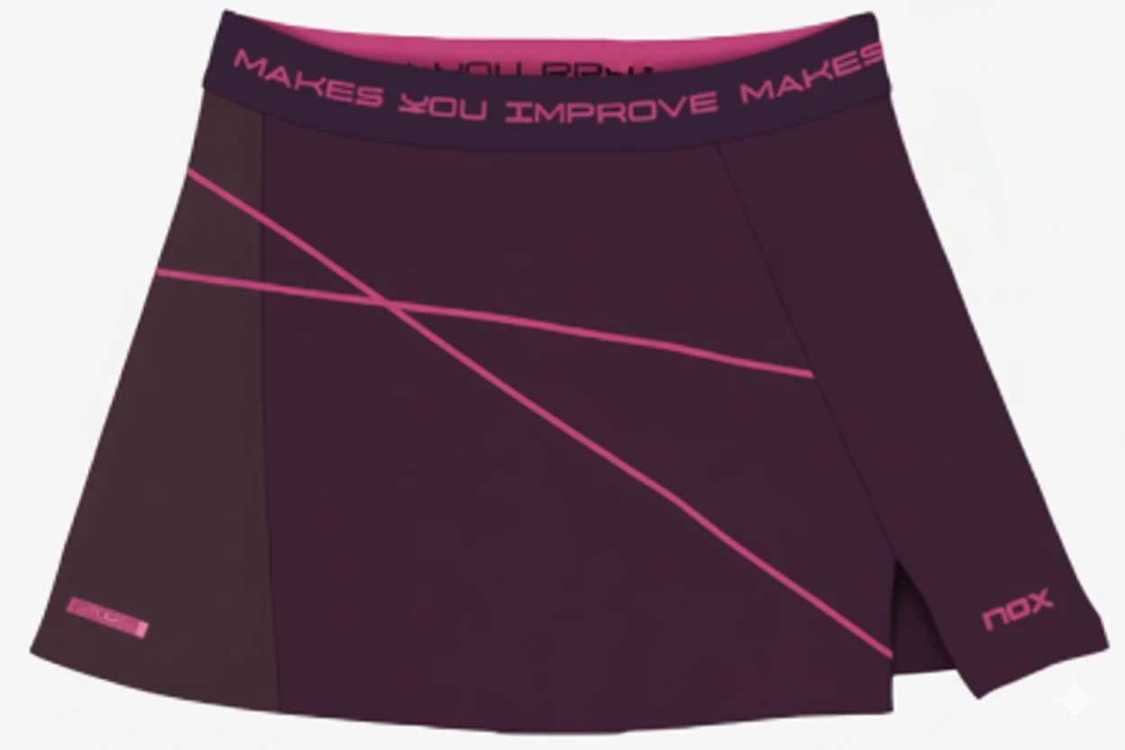 Jupe Nox pour Femme Violet Profond