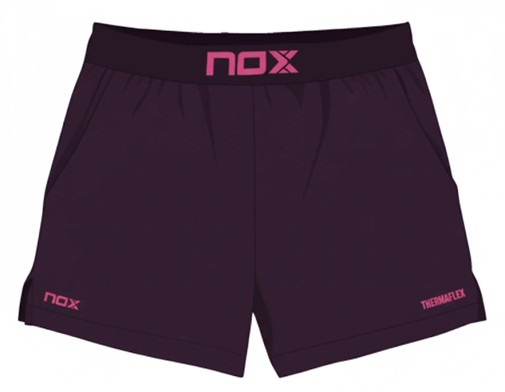 Short Nox pour Femme Violet Profond