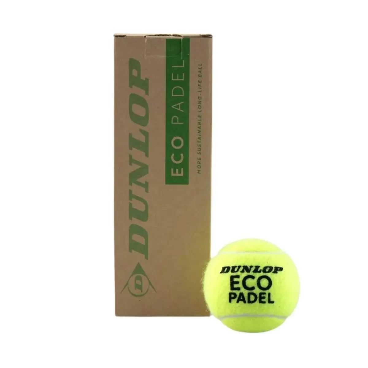 3 Tubes de Balles Dunlop eco padel