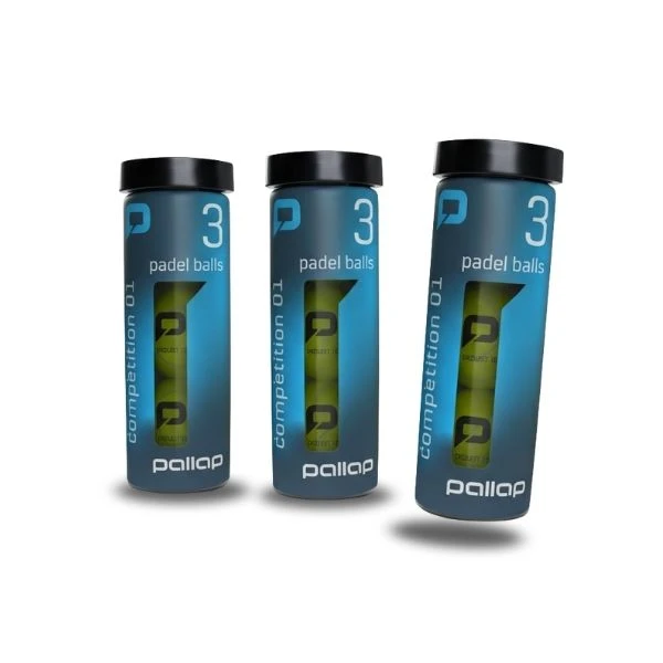 3 Tubes de Balles PALLAP Competition 01