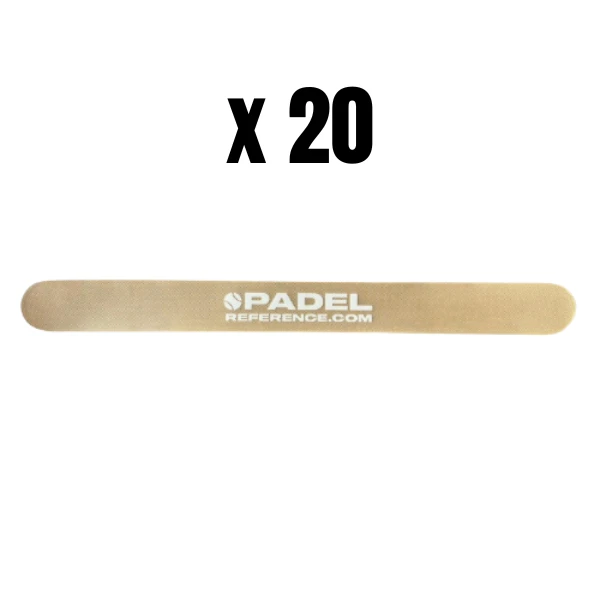 20 Protecteurs de raquettes Padel Reference - Transparent