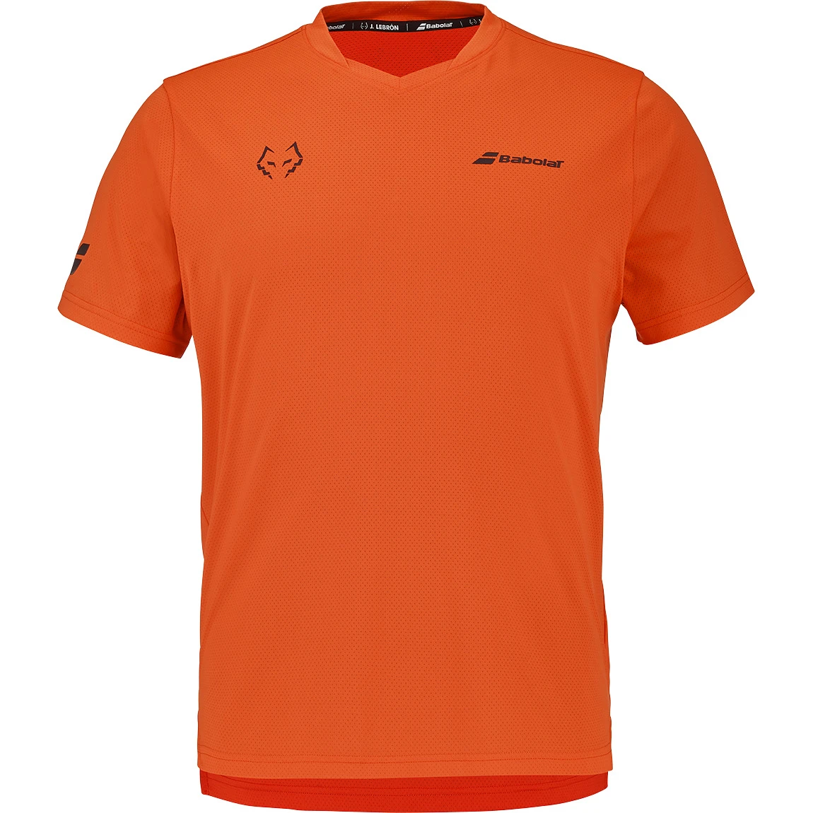 T-shirt Juan Lebron Babolat Crew Neck Rouge/Orange 2026