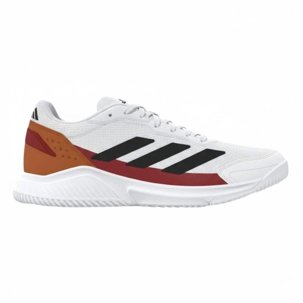 Adidas Courtquick padel M Blanc/Orange 2026