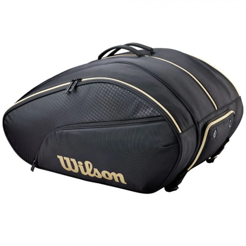 Sac de padel Wilson Defy V1 Noir/Or