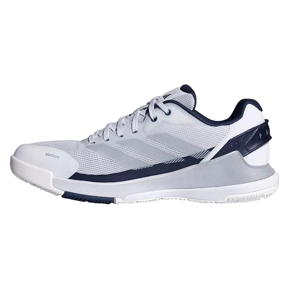 ADIDAS Crazyquick LS Padel M Blanc/Bleu Nuit