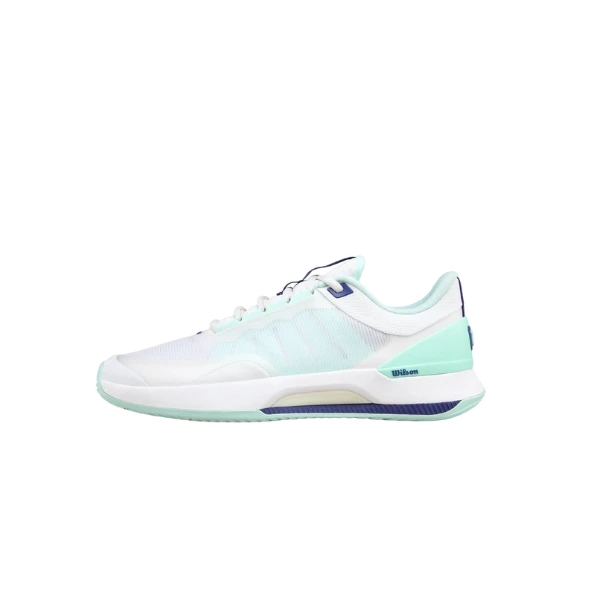 Chaussures Wilson Intrigue Tour Padel Femme blanc/vert 