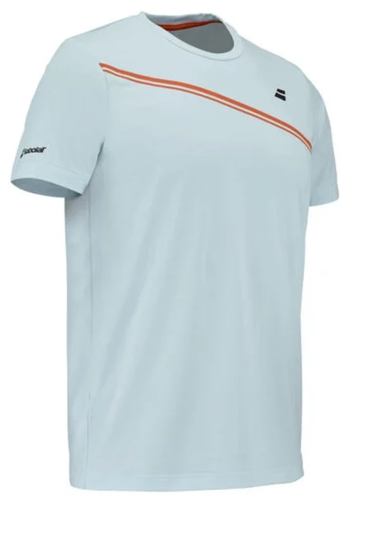 T-Shirt BABOLAT Crew Neck Tee illusion blue