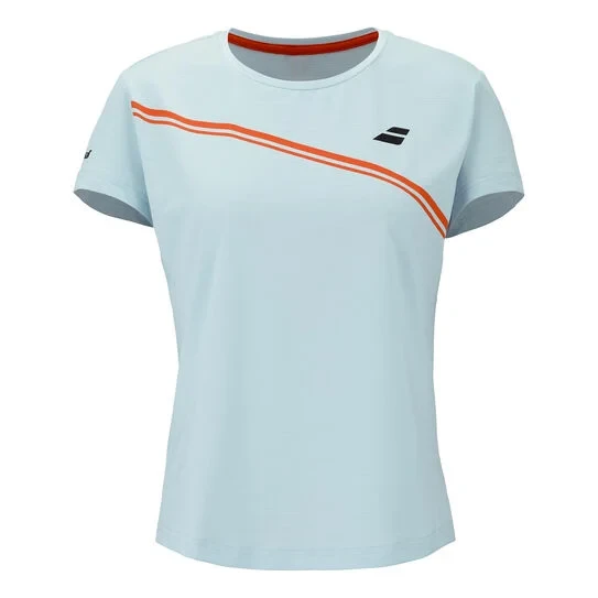 T-shirt Babolat Play Cap Sleeve Top Bleu Illusion