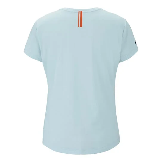 T-shirt Babolat Play Cap Sleeve Top Bleu Illusion