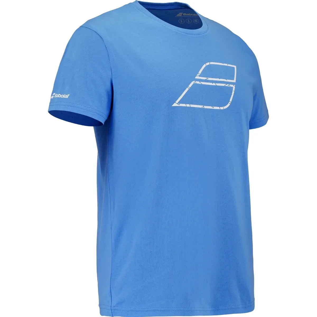 T-shirt Babolat Exercise Message Tee Bleu