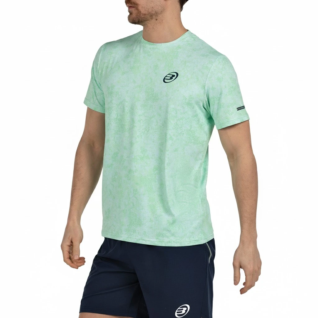 T-shirt Bullpadel Masama Vert Acide