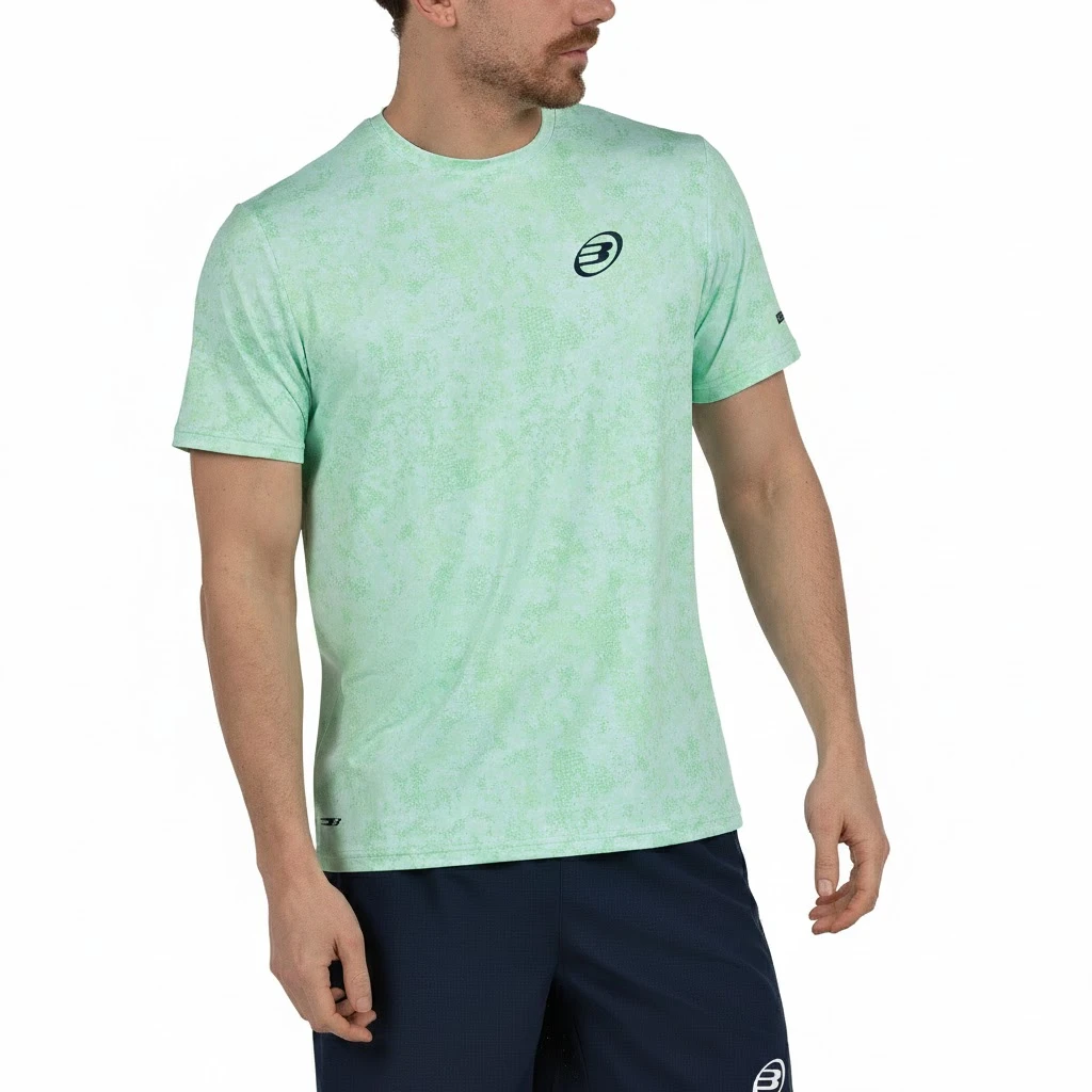 T-shirt Bullpadel Masama Vert Acide