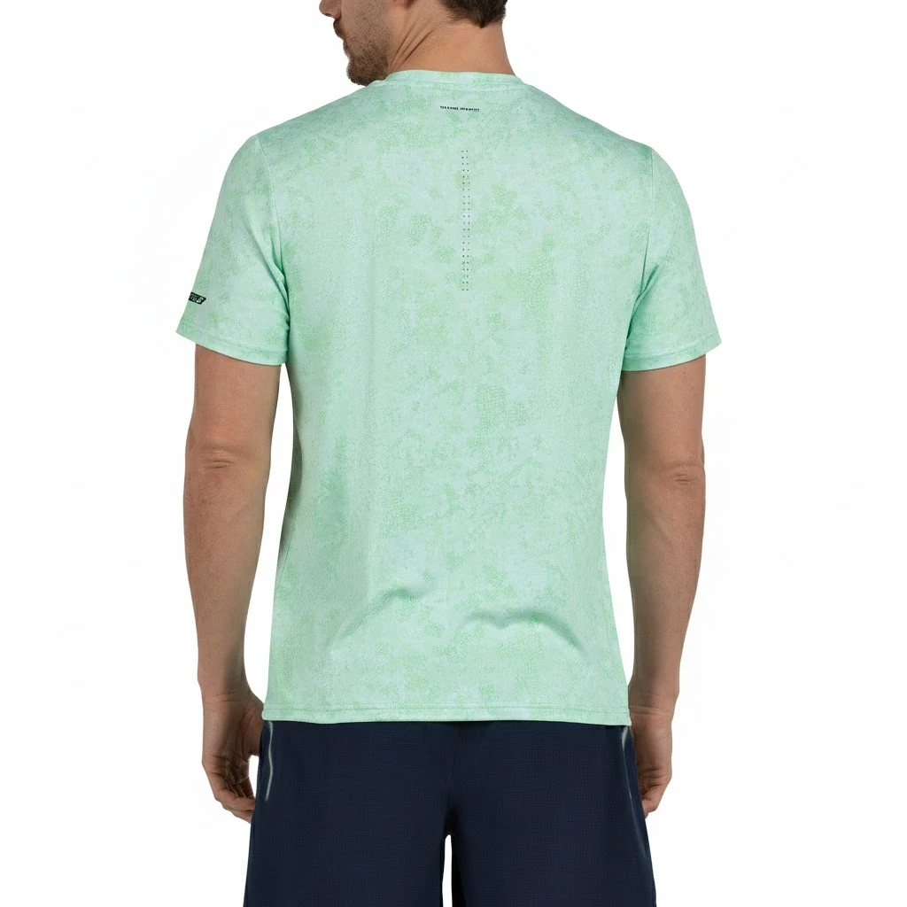 T-shirt Bullpadel Masama Vert Acide