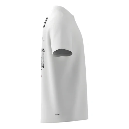 T-Shirt ADIDAS Padel Wanted Blanc