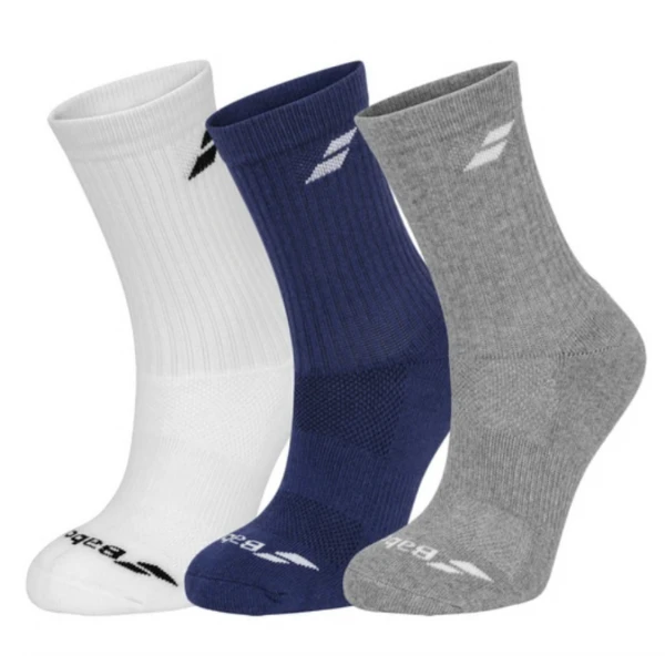 Chaussettes Hautes BABOLAT x3 Couleurs
