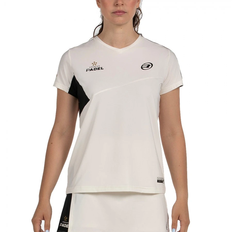 T-Shirt BULLPADEL Pampan Femme Écru
