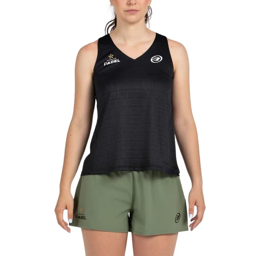 Débardeur BULLPADEL Piura Noir Femme