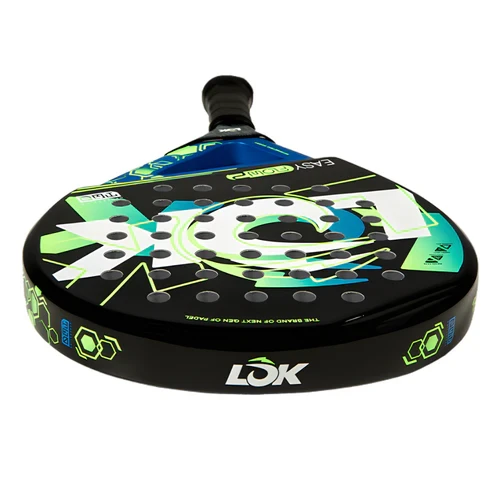 Raquette de padel Lok Easy Flow Gen 2 2026 – détail de la zone de frappe