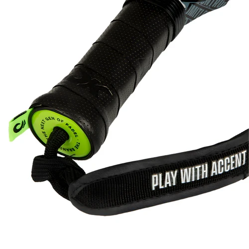 Raquette de padel Lok Easy Flow Gen 2 2026 – détail du manche et de la dragonne