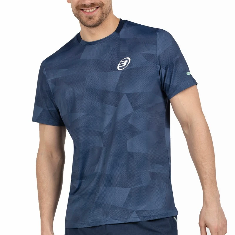 T-shirt Bullpadel Manin océan profond