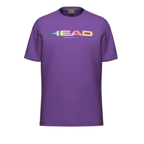 HEAD Rainbow Heren T-Shirt Paars