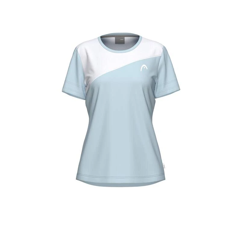 T-Shirt HEAD Tie-Break Femme Bleu/Blanc