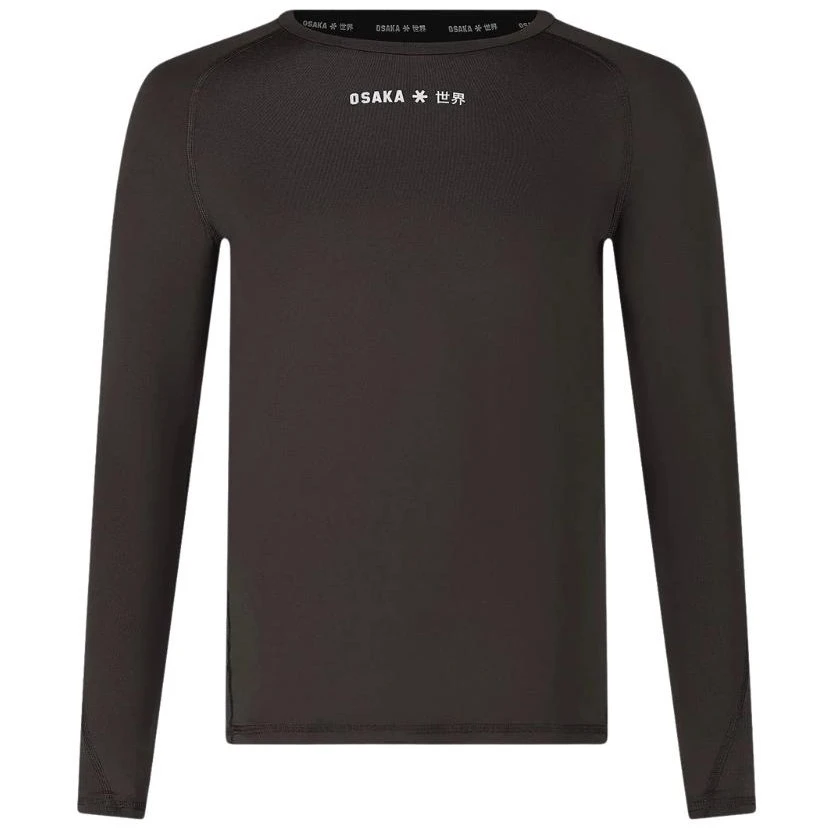 T-shirt Osaka Crew Neck Long Sleeve Noir