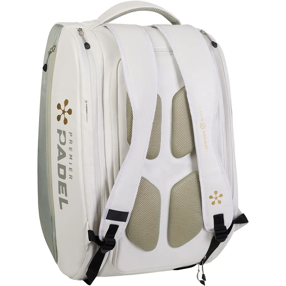 Sac de padel BULLPADEL BPP26003 Vertex Premier Femme Écru