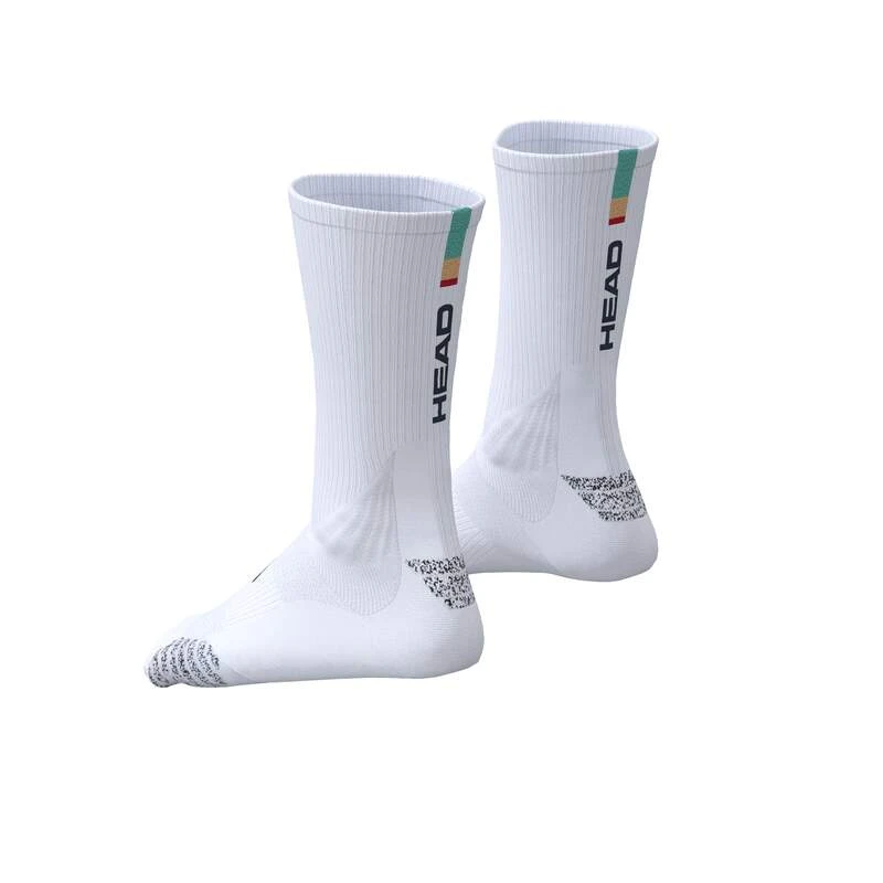 Chaussettes HEAD Color Longues Vert/Jaune/Rouge x1
