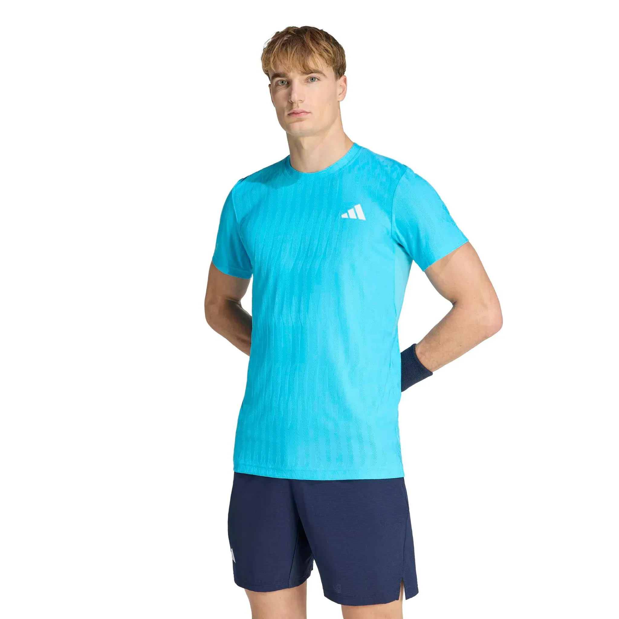 T-Shirt ADIDAS Freelift Bleu Cyan