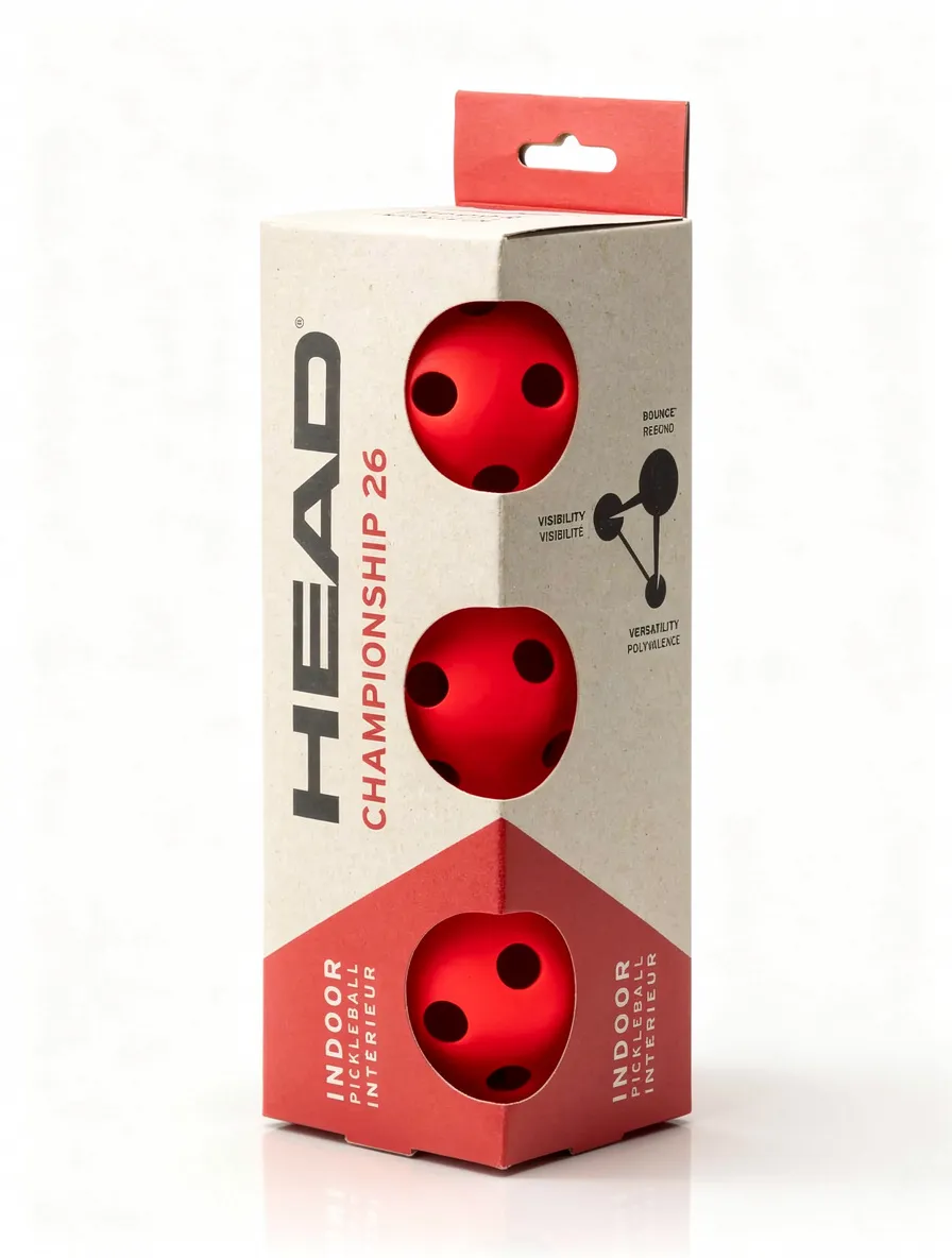 Balles de Pickleball Head Championship 26 Intérieur
